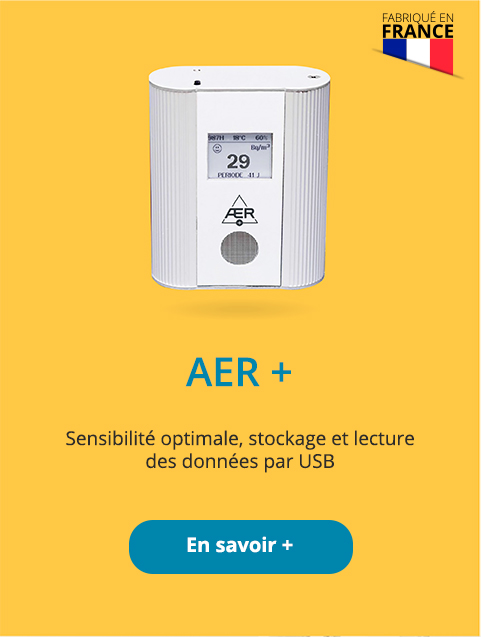 Moniteur radon AER en temps réel